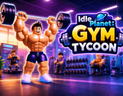 Idle Planet: Gym Tycoon 