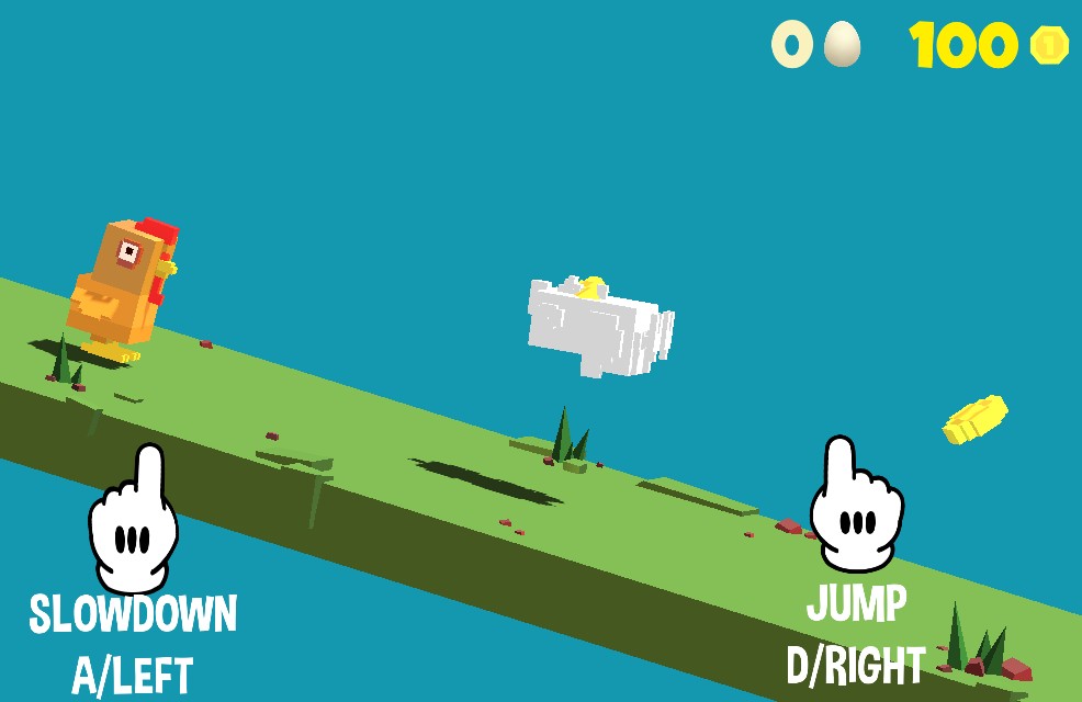 chicken flip ingame